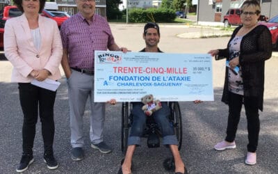 La station de radio 92,5 ckaj participe aux efforts! –  Don de 35 000$. Merci.