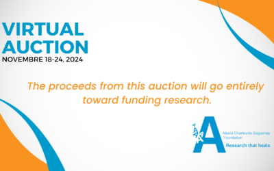 The Ataxia Charlevoix-Saguenay Foundation’s virtual auction is officially live!
